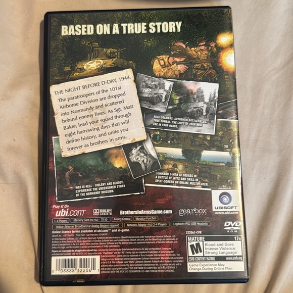 Brothers in arms road to hill 30 PlayStation 2 ( ps2 ) video game - Picture 3 of 4